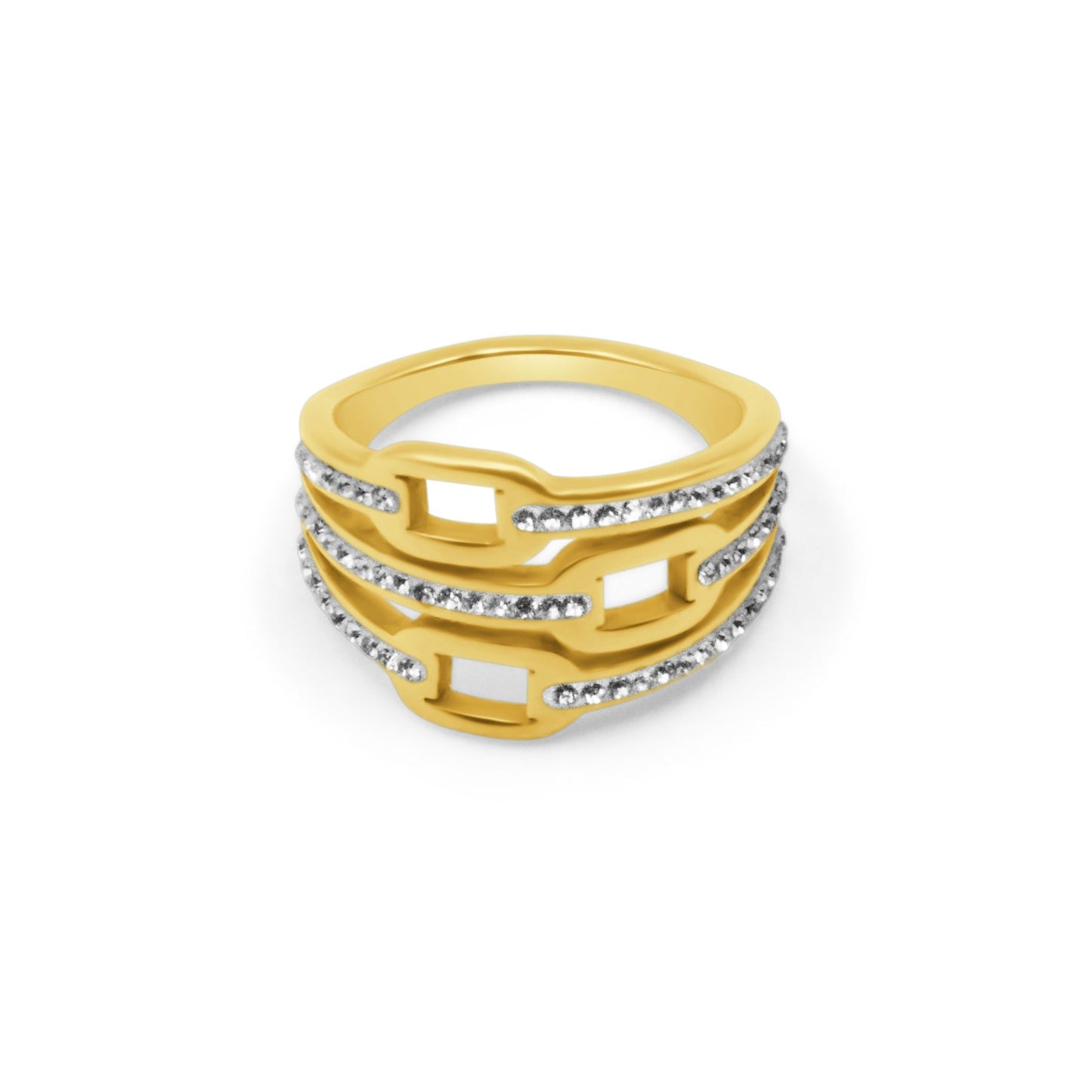 Icy Stack Ring